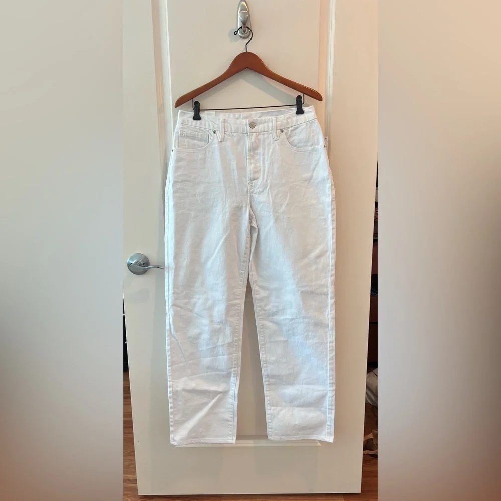 GOOD AMERICAN WHITE JEANS NWT